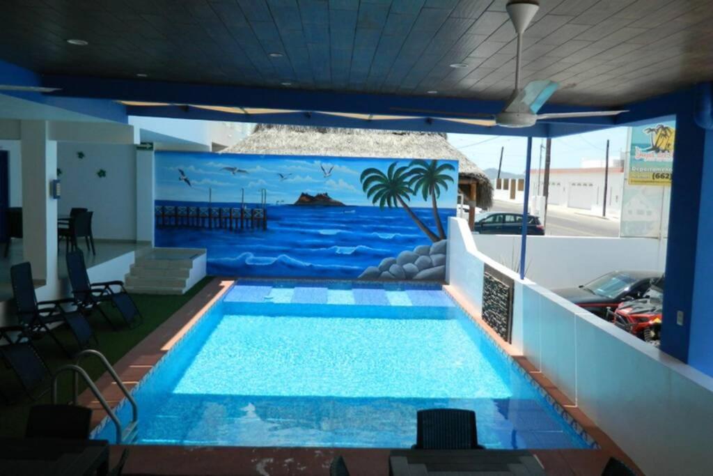 Diamante Joyas Del Mar Bahia de Kino Apartment Bagian luar foto